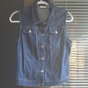 Denim Vest NWOT